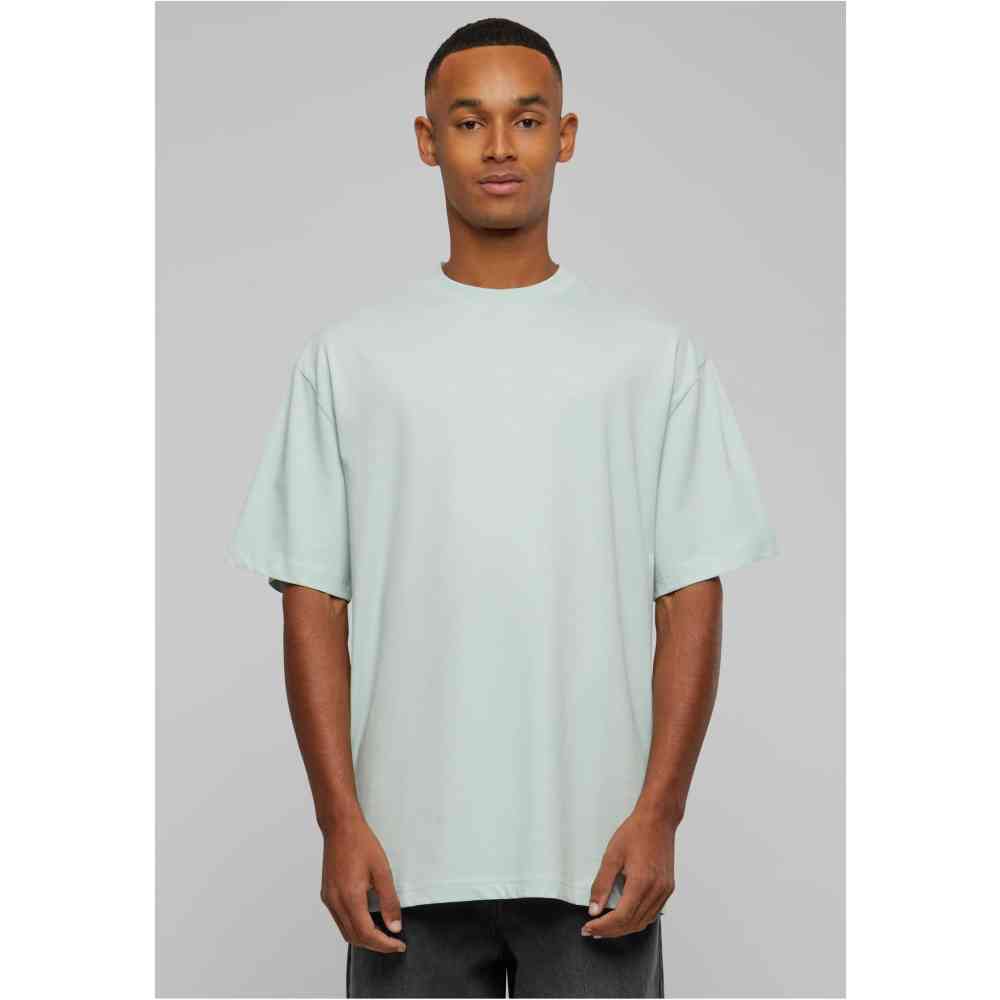 Urban Classics - Tall 2-pack Mens T-shirt - Mint green/White